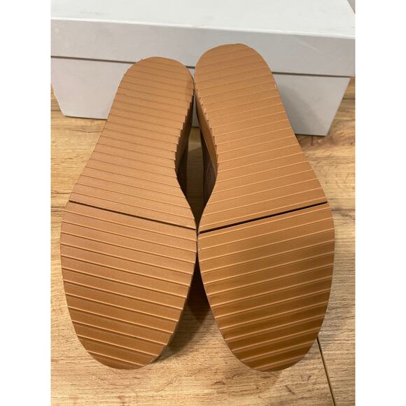 Clergerie Brooks Wooden Effect Platform Oxford Brown Leather Sz 5.5 US 36 EU NIB - Picture 10 of 13